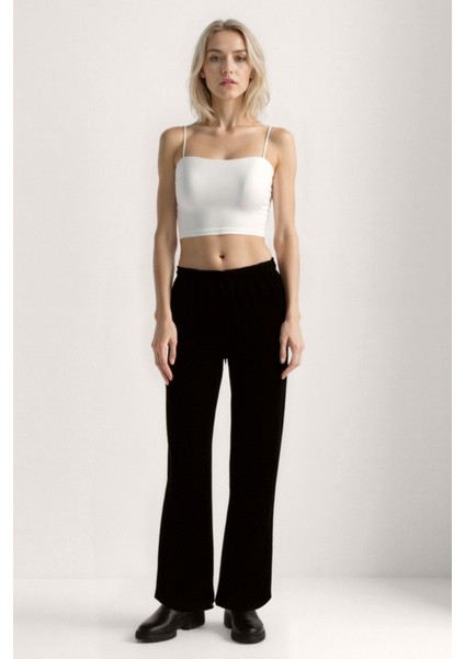 Beli Lastikli Geniş Paça Pantolon modelleri