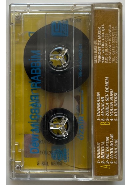 Devran Çağlar Rabbim Kaset (Orijnal Dönem Baskı Kaset) fiyatları