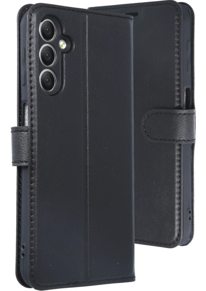 Zengezur Newface Samsung Galaxy A24 4g Kılıf Trend S Plus Kapaklı Kılıf - Siyah