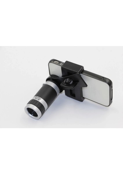 8X18 Zoom Teleskop Telefon Kamera Lensi Mini El Dürbünü