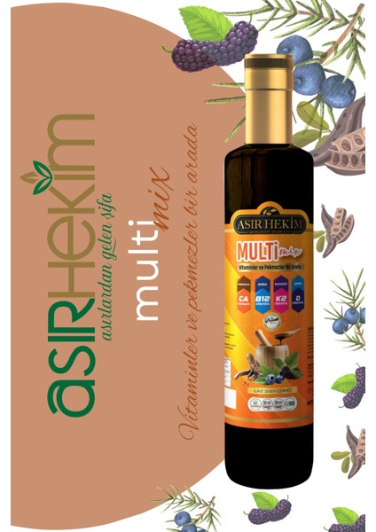 Natural Multimix Vitamini Pekmez 350 gr fiyatları