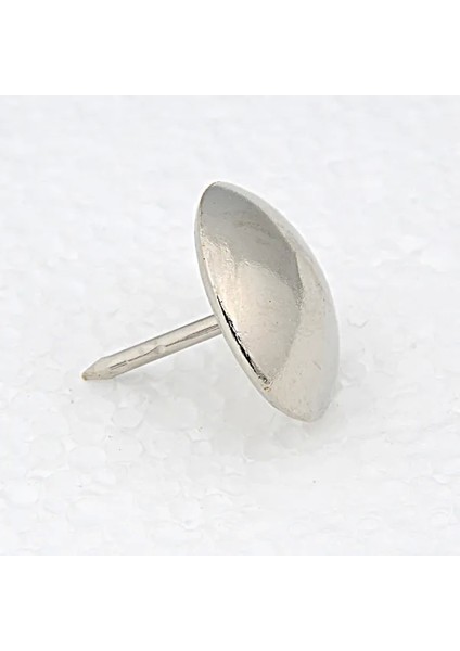 Gümüş Parlak Kabara Raptiye 6,5 mm - 200 Adet