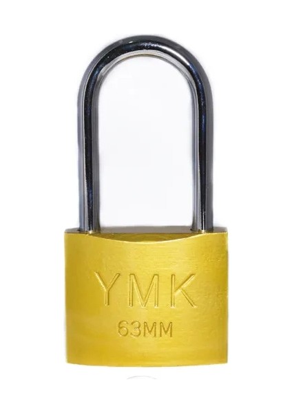 Eko Sarı Boyalı Uzun Kancalı Asma Kilit 32MM