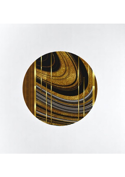 :temperli Cam Daire Tablo, Cam Tablo, Uv Baskı, CTT001