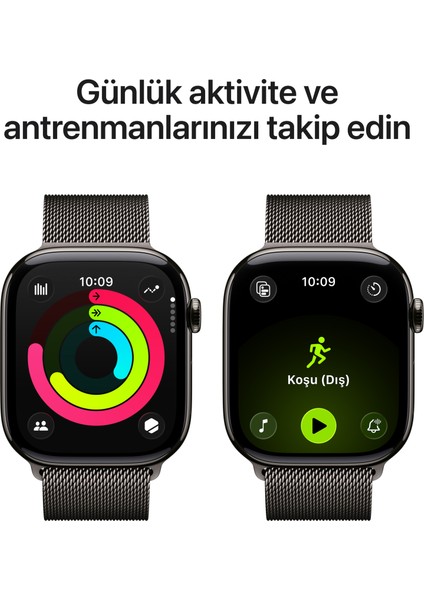 Watch Series 11 Gps + Cellular, 42 mm arduvaz Titanyum kasa ve Arduvaz Milano loop fırsatları