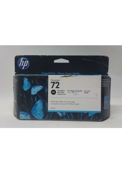 Hp 72 C9370A Photo Black Kartuş 130ML fiyatları