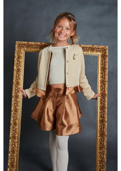 Bg Store Kız Çocuk Altın Ceket fiyatları