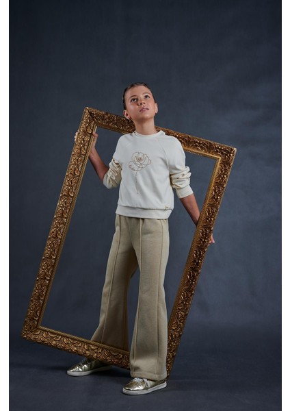 Bg Store Kız Çocuk Krem Bluz modelleri