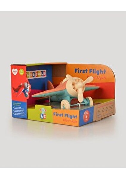 Somon Pırpır Uçak 12,5x23x22 cm Motor Becerilerini Geliştiren Güvenli Oyun Aracı