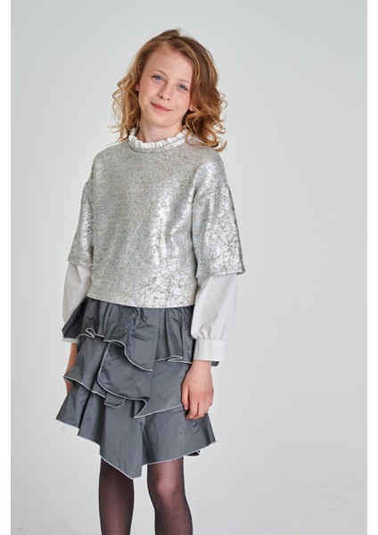 Bg Store Kız Çocuk Gri Etek fiyatları