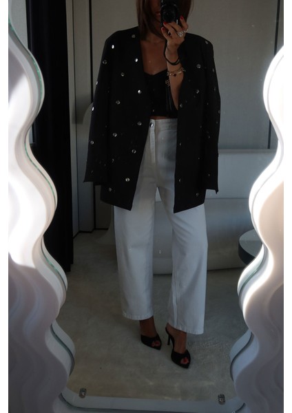 V Yaka Çakımlı Ceket modelleri