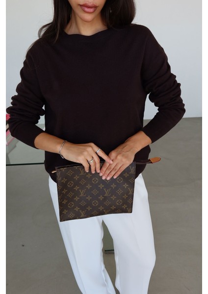 Bisiklet Yaka Yünlü Basic Triko fiyatları