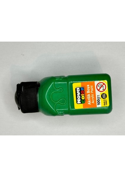 Colar Akrilik Boya 100 gr (Siyah, Mavi, Kırmızı, Yeşil, Sarı, Beyaz)