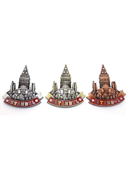 Istanbul Temalı Metal Magnet ALK3332
