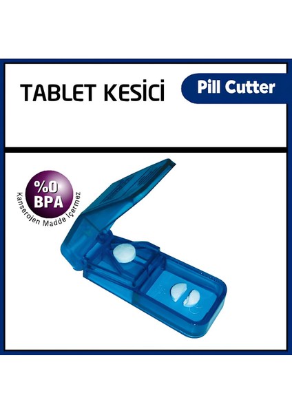Hap Tablet Kesici Bölücü Ayırıcı Aparat