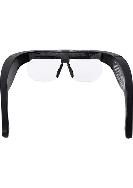 Şarjlı Gözlük Büyüteç 4 Farklı Lens 11537DC