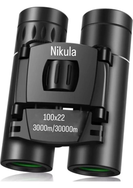 100X22 Cepte Taşımalı Kauçuk Kaplama Profesyonel Mini DÜRBÜN3000M/30000M