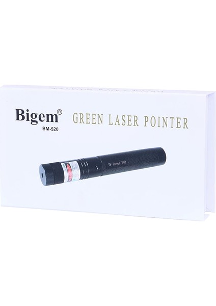 Şarjlı Yeşil Lazer Pointer 1000MW BM-520 fiyatları