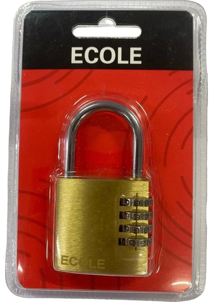 Ecole Şifreli Asma Kilit 40 mm