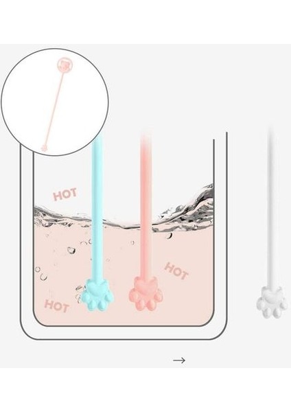 Karıştırma Çubuğu Çocuk Aksesuarları Kremalı Içme Sıcak Pembe Için Temp Sense (Yurt Dışından) modelleri