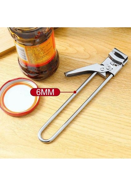 Manuel Konserve Açacağı Ayarlanabilir Paslanmaz Çelik Gümüş Kavanoz Kapağı Açacağı (Yurt Dışından) modelleri
