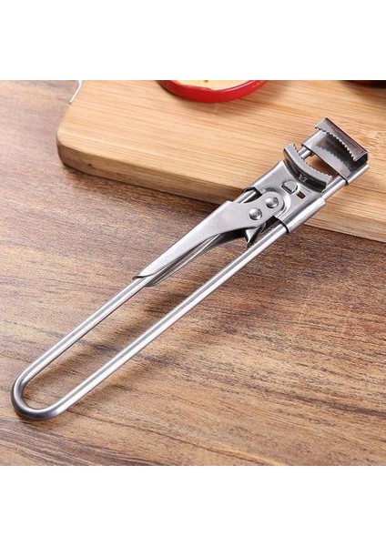 Ayarlanabilir Paslanmaz Çelik Konserve Açacağı Aracı Gümüş Kavanoz Kapağı Açacağı (Yurt Dışından) fırsatları