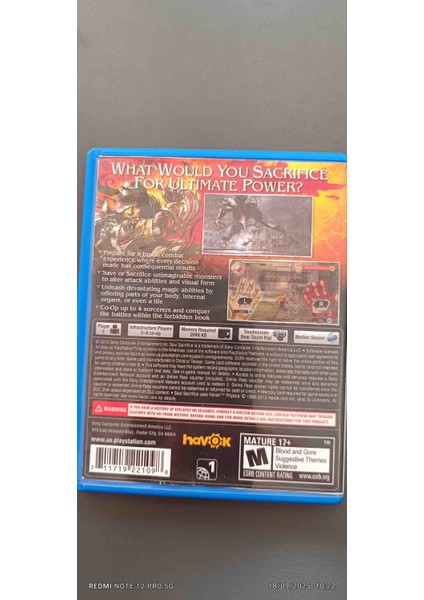 Soul Sacrıfıce fiyatları