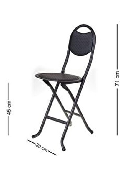 Hastunc Katlanır Portatif Modern Sandalye 70 cm Boy 30 cm En 2 kg Taşıma Kapasiteli Piknik ve Kamp İçin indirimleri