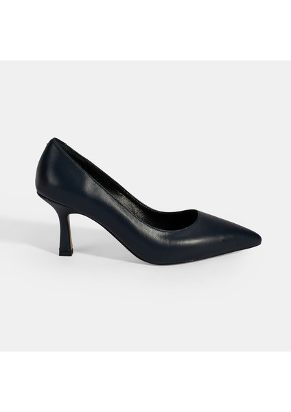 Kadın Lacivert Deri Stiletto fiyatları