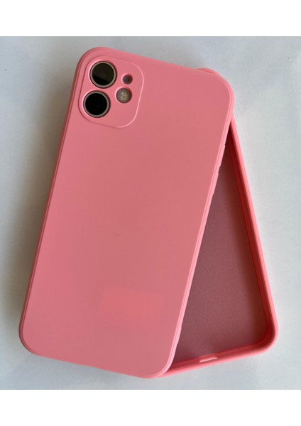 İphone 11 İle Uyumlu Köşeli Kalıp ( 12 GÖRÜNÜMLÜ) Logosuz Lansman İçi Kadife Esnek Silikon Kılıf fiyatları