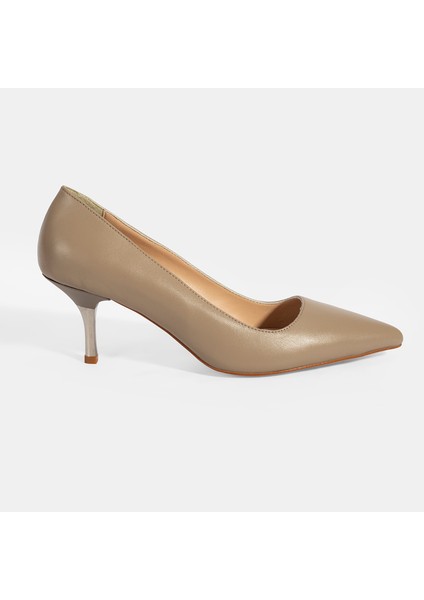 Kadın Vizon Deri Stiletto fiyatları