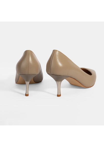 Kadın Vizon Deri Stiletto indirimleri