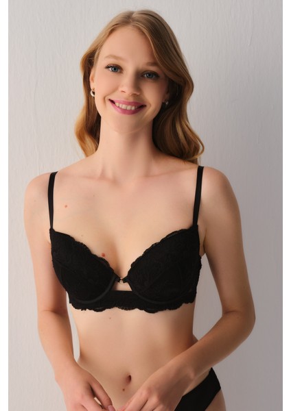 Honey Dantelli Yarı Destekli Balenli Sütyen modelleri