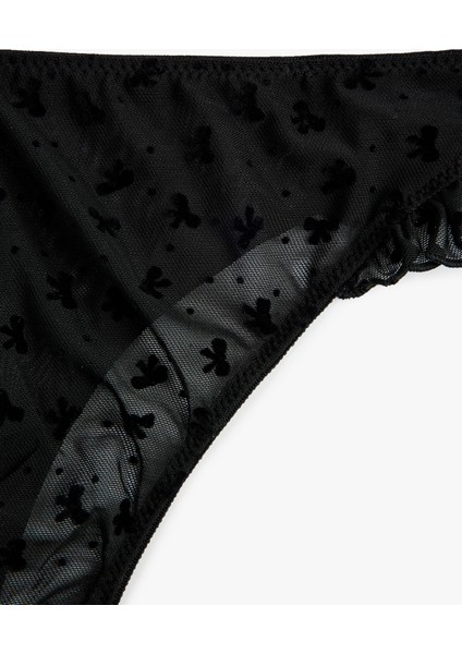 Fırfır Detaylı Rahat Kalıp Dantelli Brief Külot modelleri