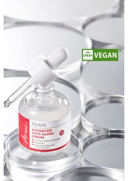 7 Days Advanced Anti-Aging Serum 20ML - %3 Fito Retinol Kompleks Yaşlanma Karşıtı Vegan Serum indirimleri