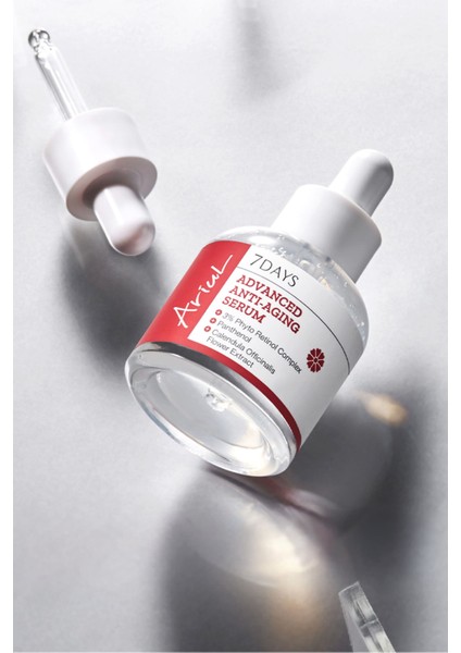 7 Days Advanced Anti-Aging Serum 20ML - %3 Fito Retinol Kompleks Yaşlanma Karşıtı Vegan Serum