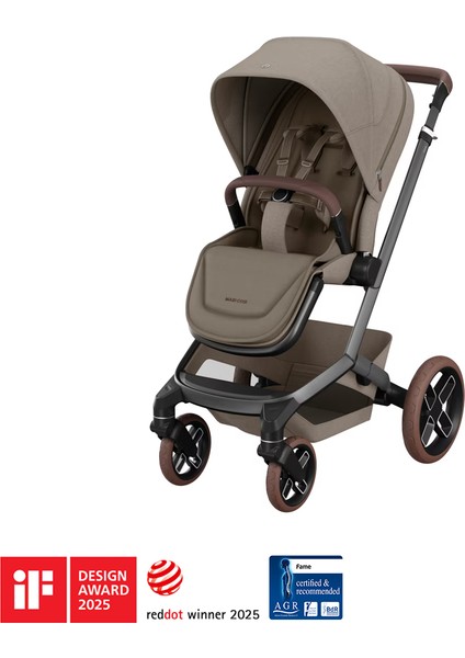 Maxi- Cosi Fame LED Işıklı Entegre Telefon Şarj Üniteli Premium Bebek Arabası Twillic Truffle
