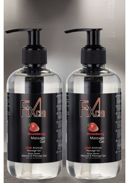 Jel Strawberry 250 Ml 2'Li Set