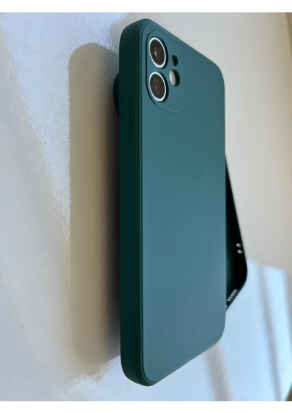 İphone 11 İle Uyumlu Köşeli Kalıp ( 12 GÖRÜNÜMLÜ) Lansman İçi Kadife Esnek Silikon Kılıf modelleri