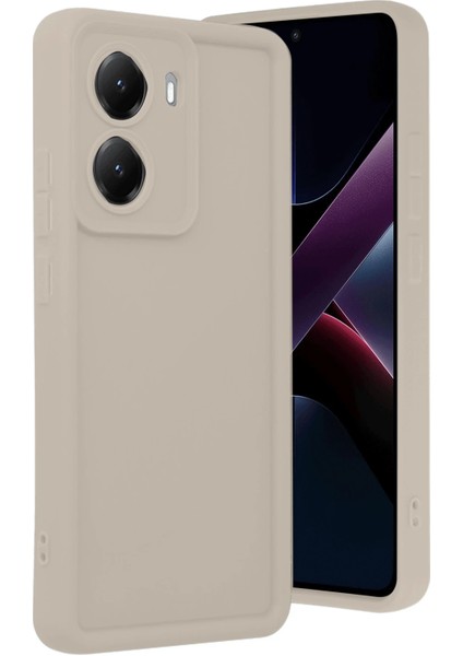 Zengezur Newface Xiaomi Poco X7 Pro Viera Silikon - Krem