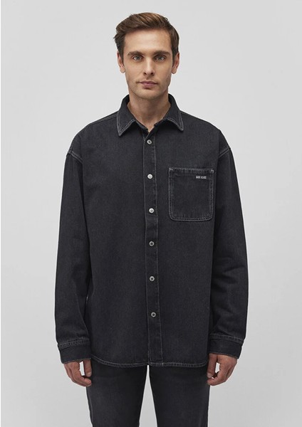 Aidan Mavi Black Antrasit Jean Gömlek 0210588-85622 fiyatları