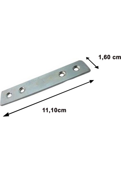 Gönye Düz Tip No:4 ( 5 Adet )