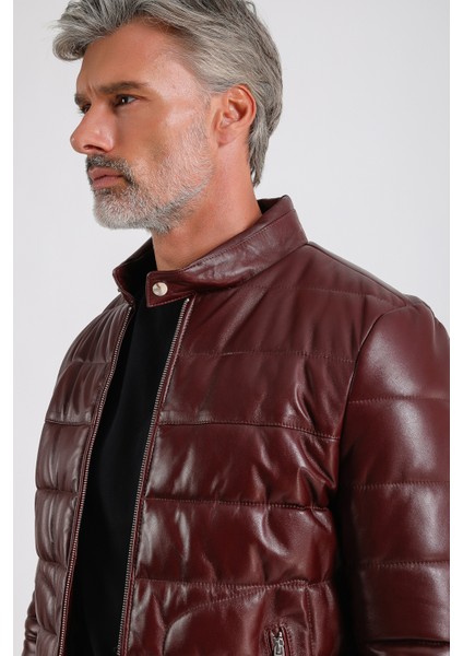 Gabriel Erkek Şişme Hakiki Deri Mont indirimleri