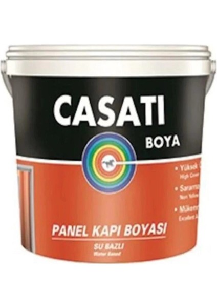 Casati Su Bazlı Panel Kapı Boyası Beyaz 0,75 Litre
