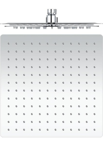 Şık Kare Duş Başlığı, Ultra Ince ve Modern Tasarım, Kolay Montaj