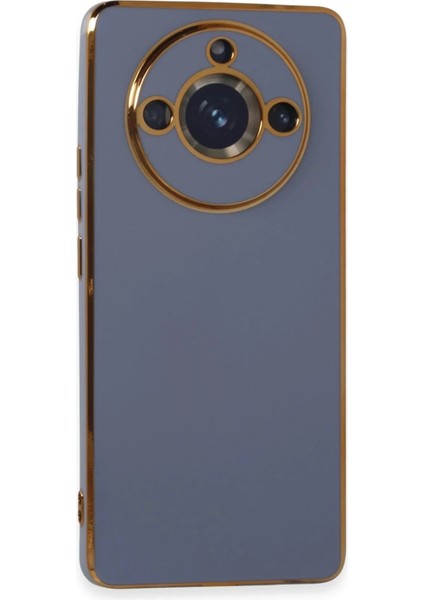 Bfs Realme 11 Pro Kılıf Volet Silikon - Mavi