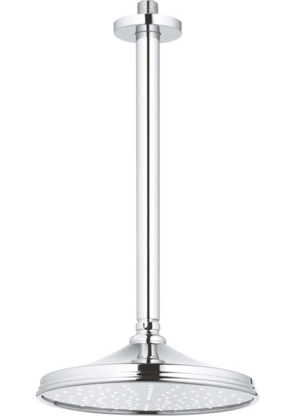 Yuvarlak Aynalı Duş Başlığı Uzatma Kolu 292 mm Tavandan Iniş fiyatları