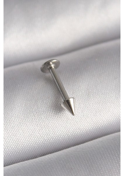 Bfs 316L Çelik Gümüş Renk Çivi Model Piercing