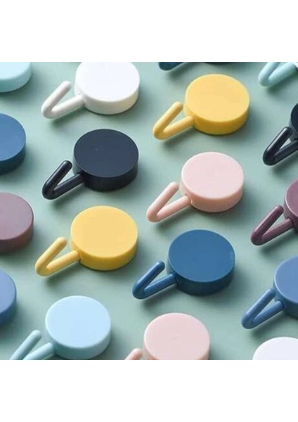 Kendinden Yapışkanlı Renkli Du Askısı