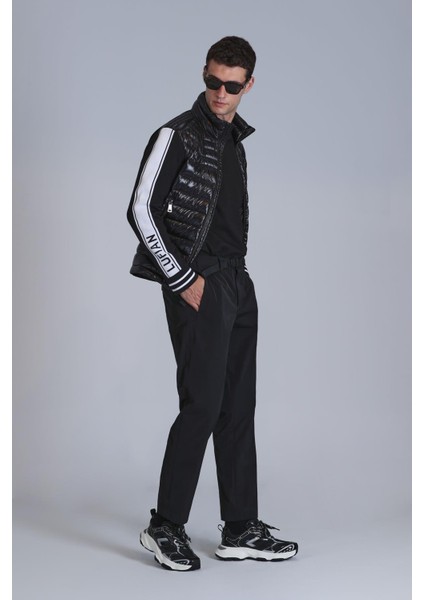 Hıdden Spor Erkek Chino Pantolon Slim Fit Siyah